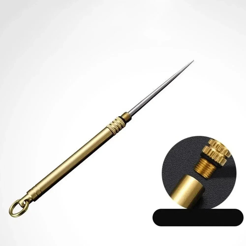 Titanium & Brass Toothpick, Po - огляд і ціна Dental Floss Picks