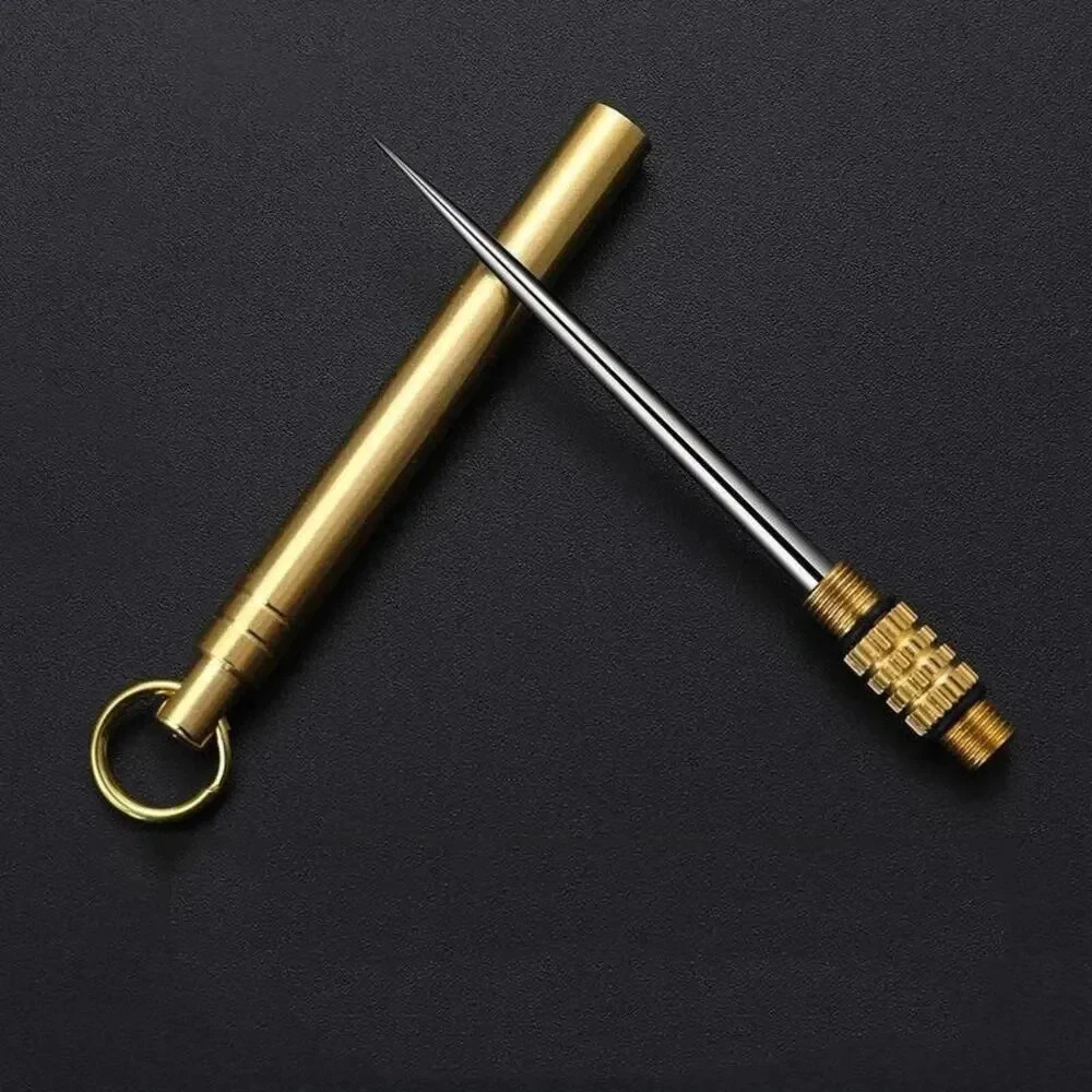 Titanium & Brass Toothpick, Po - огляд і ціна Dental Floss Picks