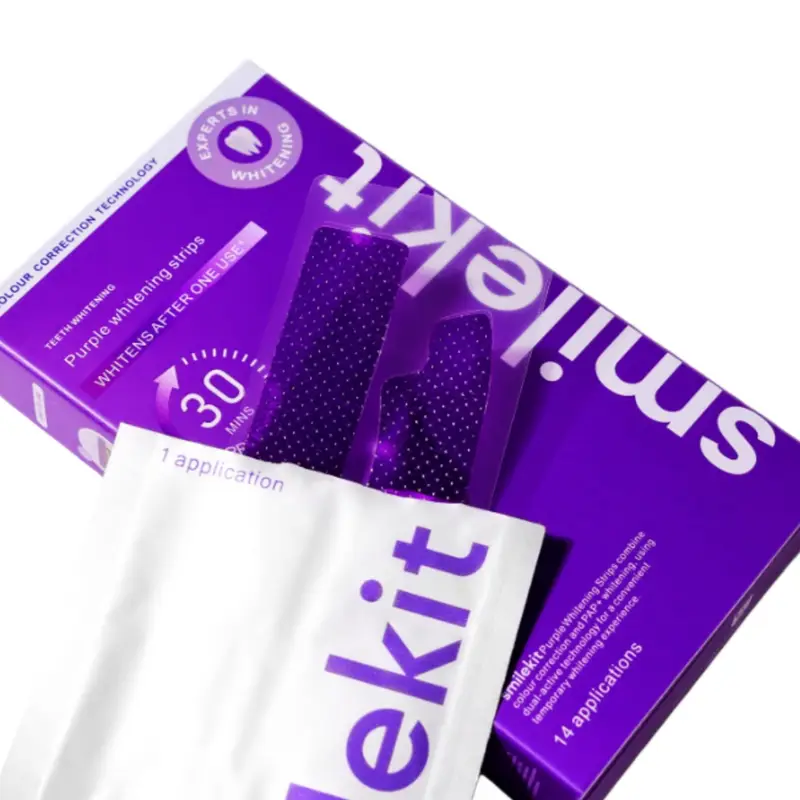 14 Pairs Purple Dental Strips  - огляд і ціна Teeth Whitening Quotes