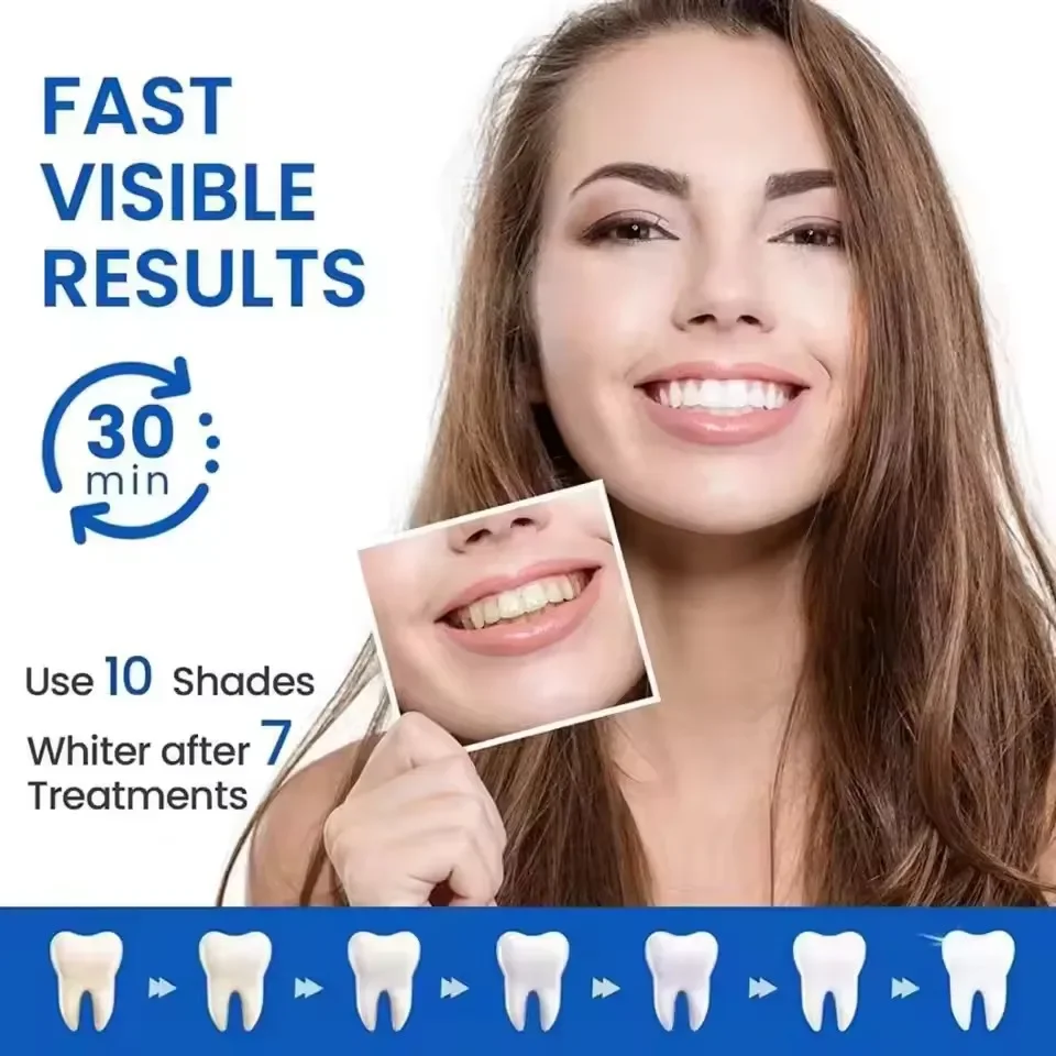 7/14 Pairs 5D Teeth Brightenin - огляд і ціна Teeth Whitening Xylitol