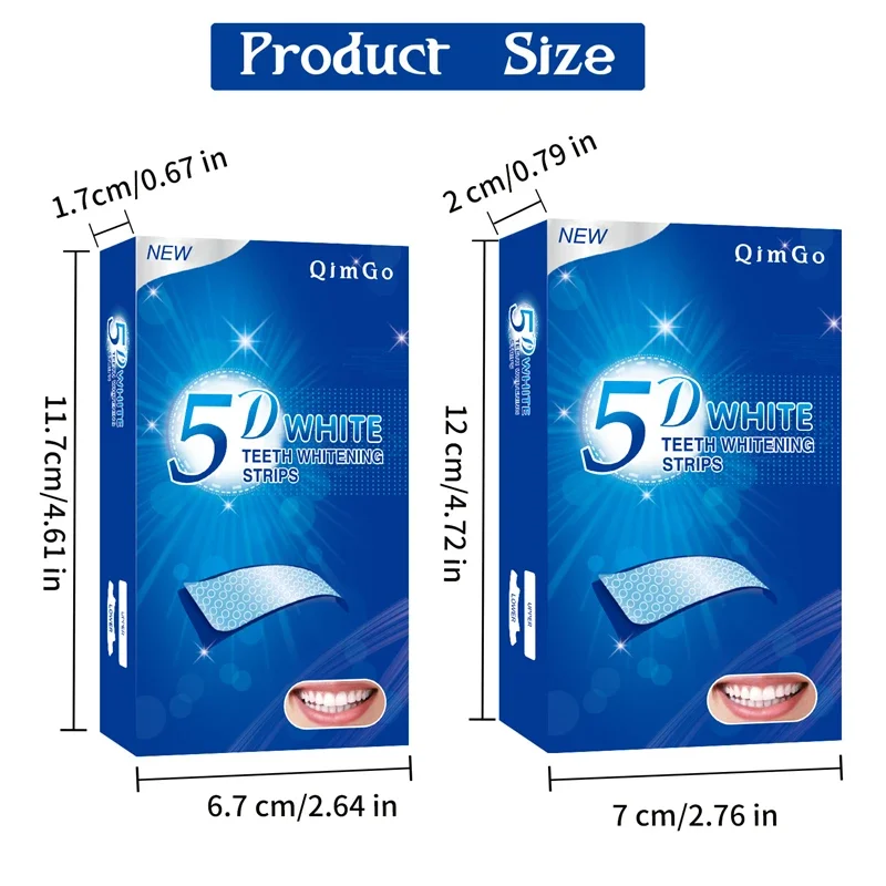 7/14 Pairs 5D Teeth Brightenin - огляд і ціна Teeth Whitening Xylitol