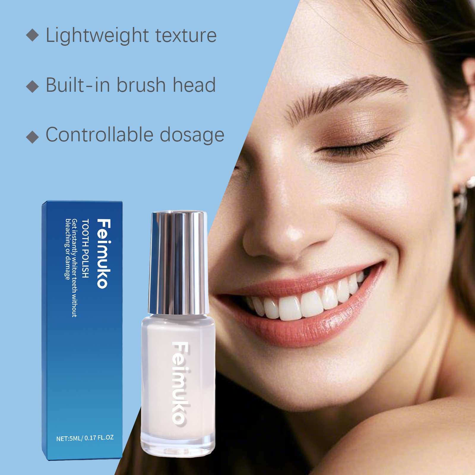 5ml Tooth Whitening Paint Remo - огляд і ціна Teeth Paint Whitening