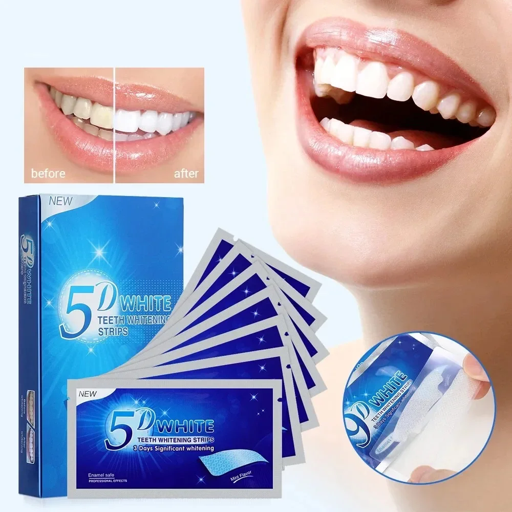 New Teeth Whitening Strips for - огляд і ціна Whitening Strip 3D