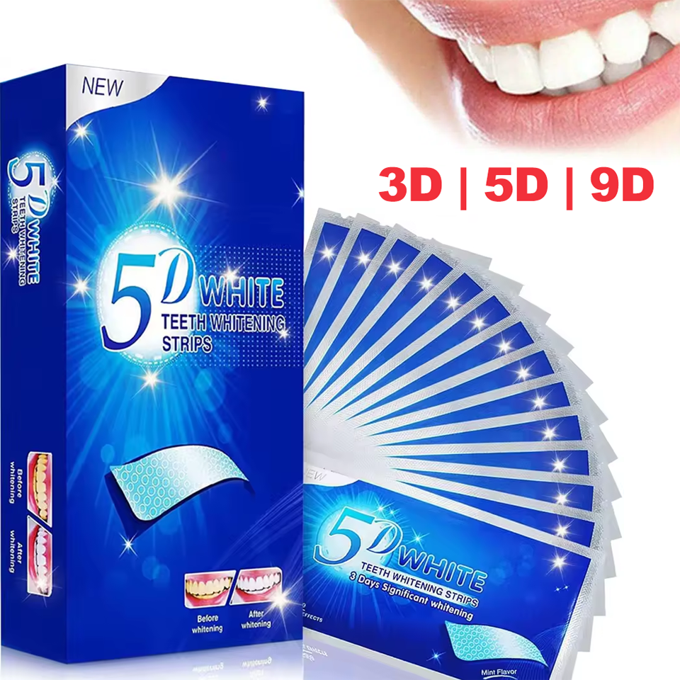 Teeth Brightening Strips for T - огляд і ціна Whitening Strip 3D