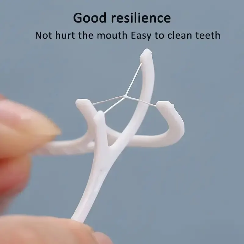 100/300/500pcs Disposable Dent - огляд і ціна Dental Floss Picks