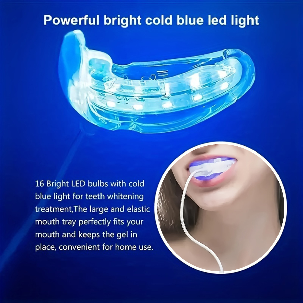Portable Teeth Whitening Lamp  - огляд і ціна Teeth Whitening Gel