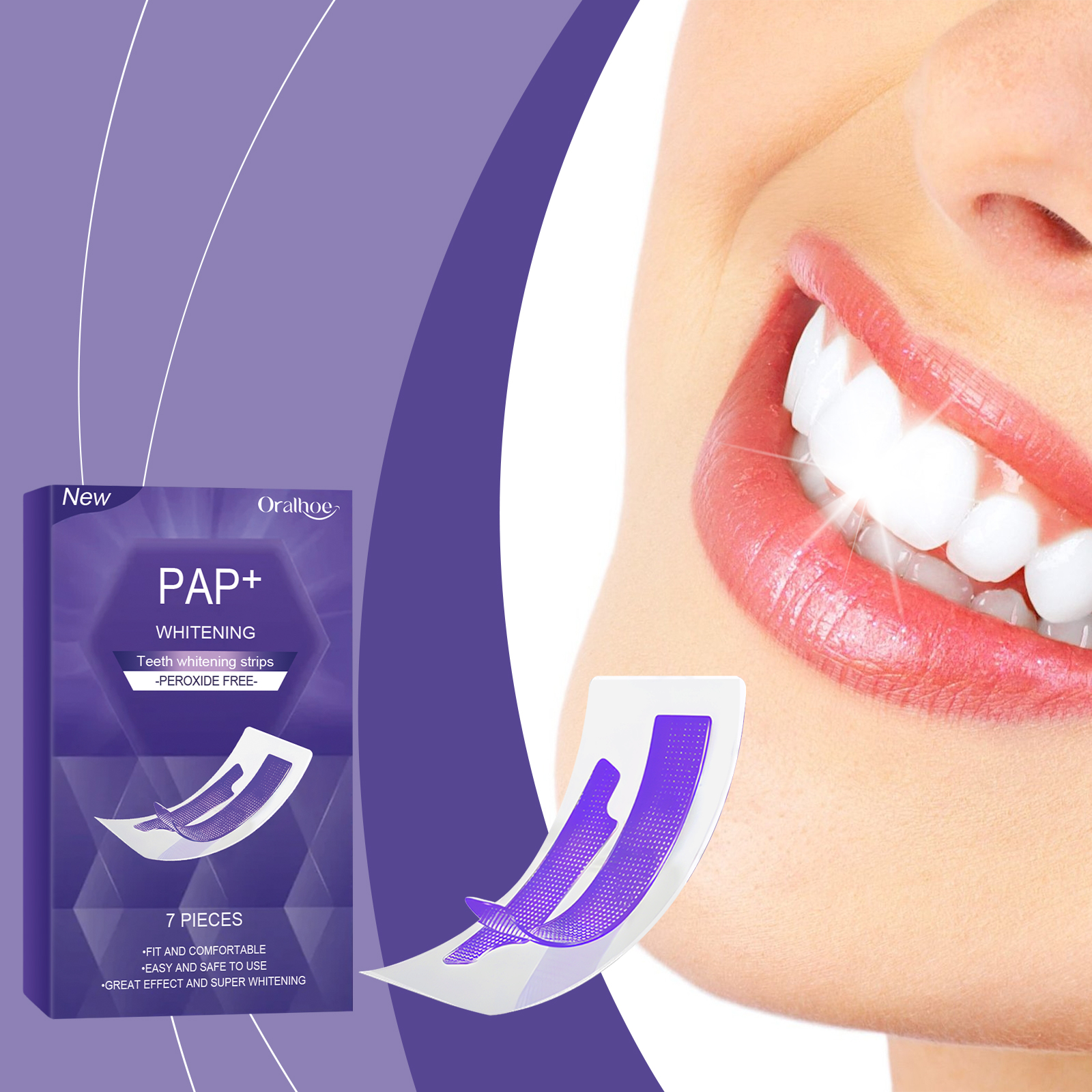 Purple Teeth Whitening Strips  - огляд і ціна Teeth Whitening Quotes