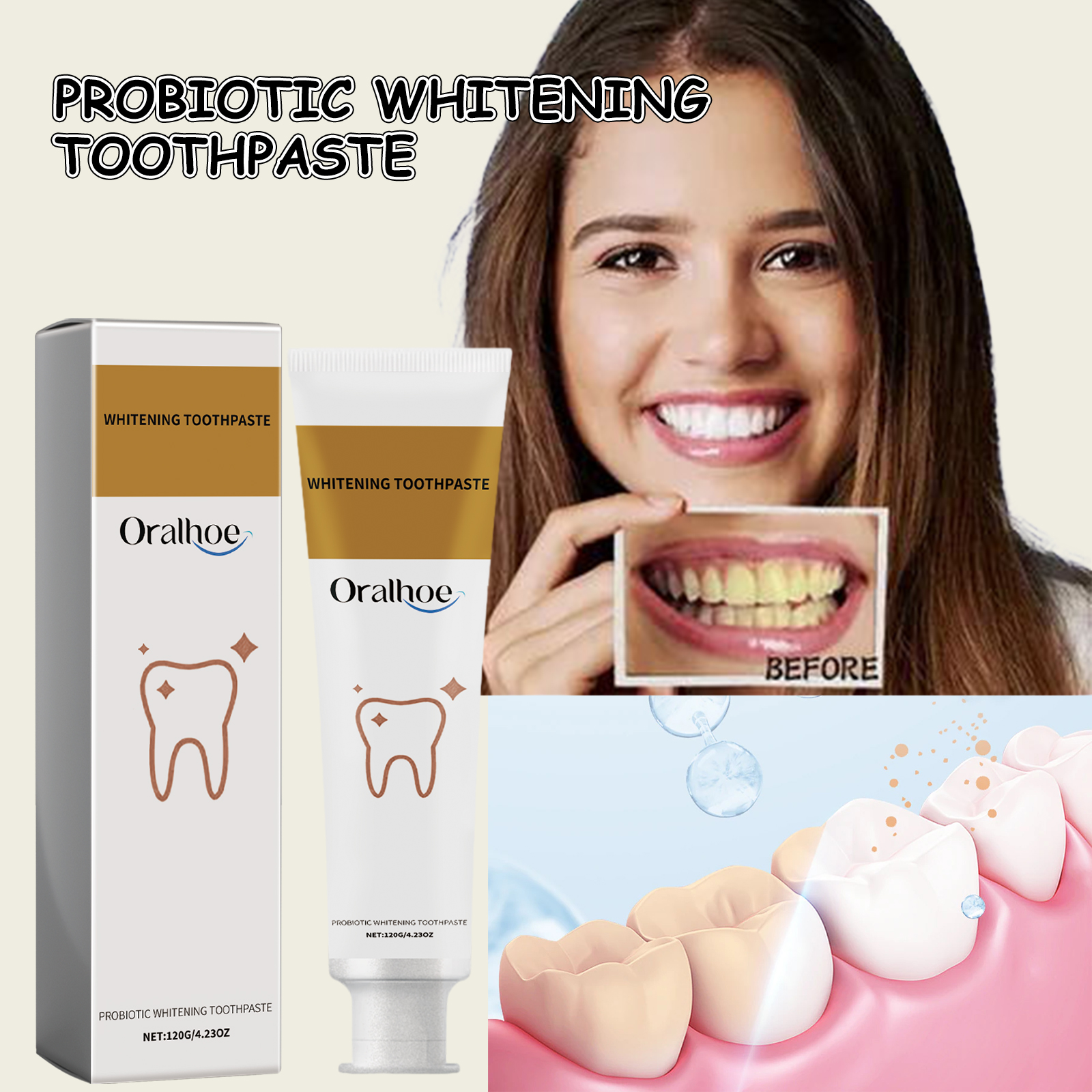 Xylitol Mint Toothpaste Teeth  - огляд і ціна Teeth Whitening Xylitol