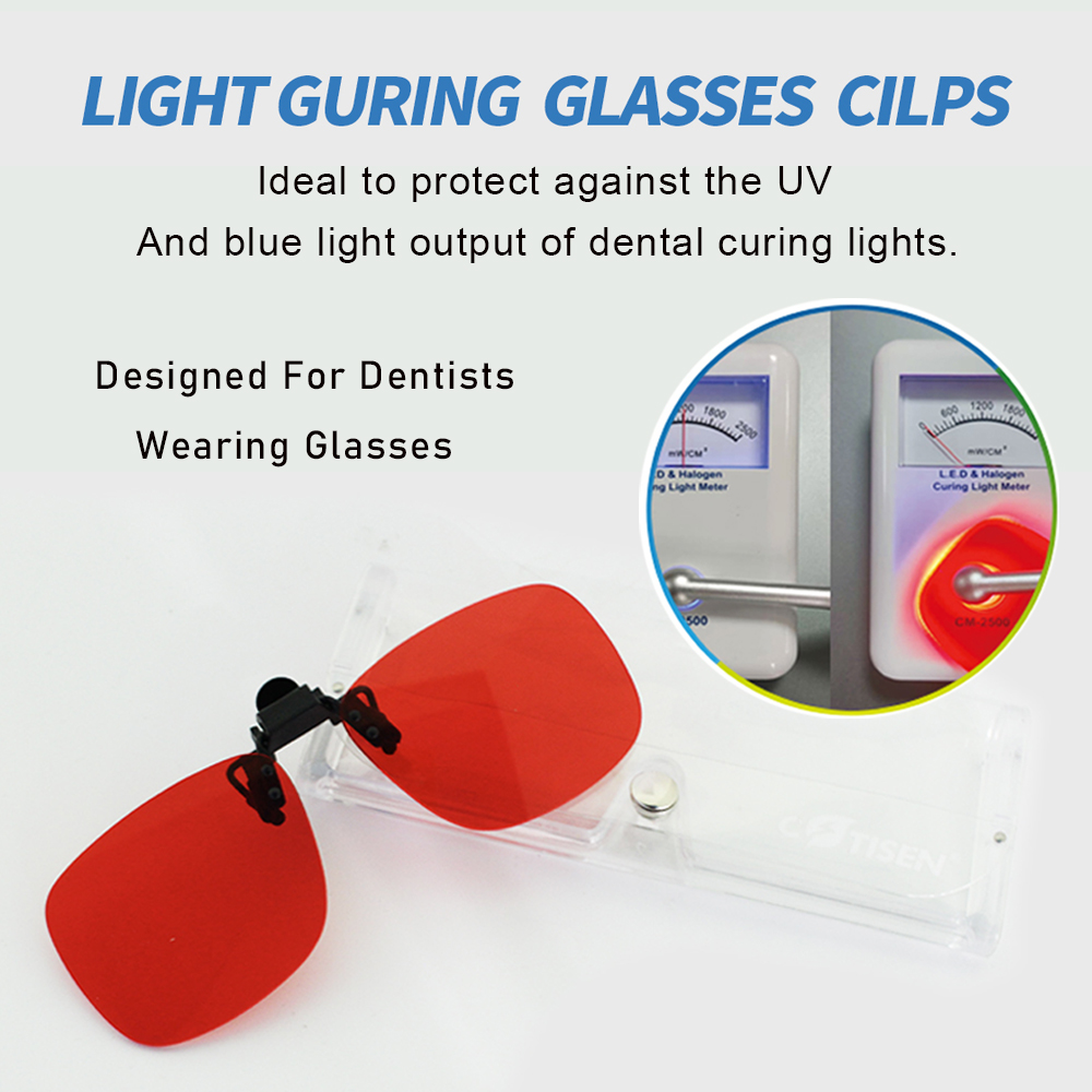 Dental Equipment UV Clip Glass - огляд і ціна Teeth Whitening Blue Light