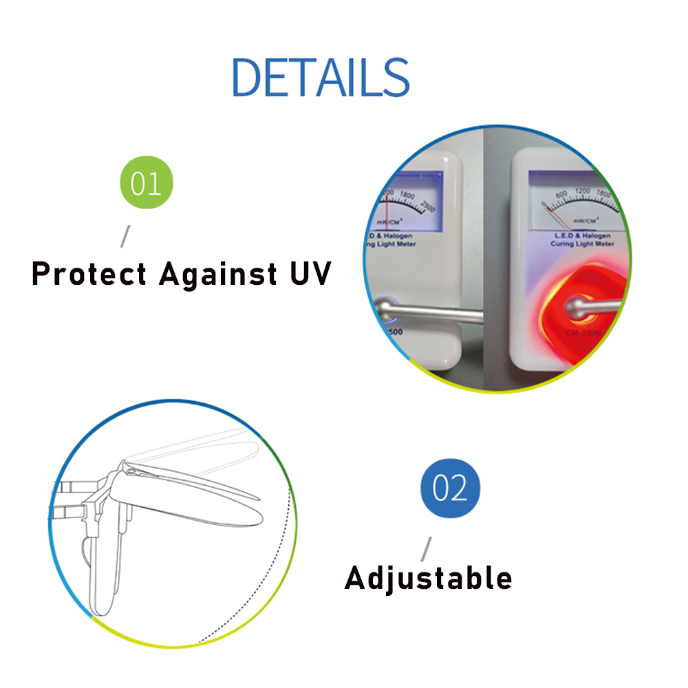 Dental Equipment UV Clip Glass - огляд і ціна Teeth Whitening Blue Light
