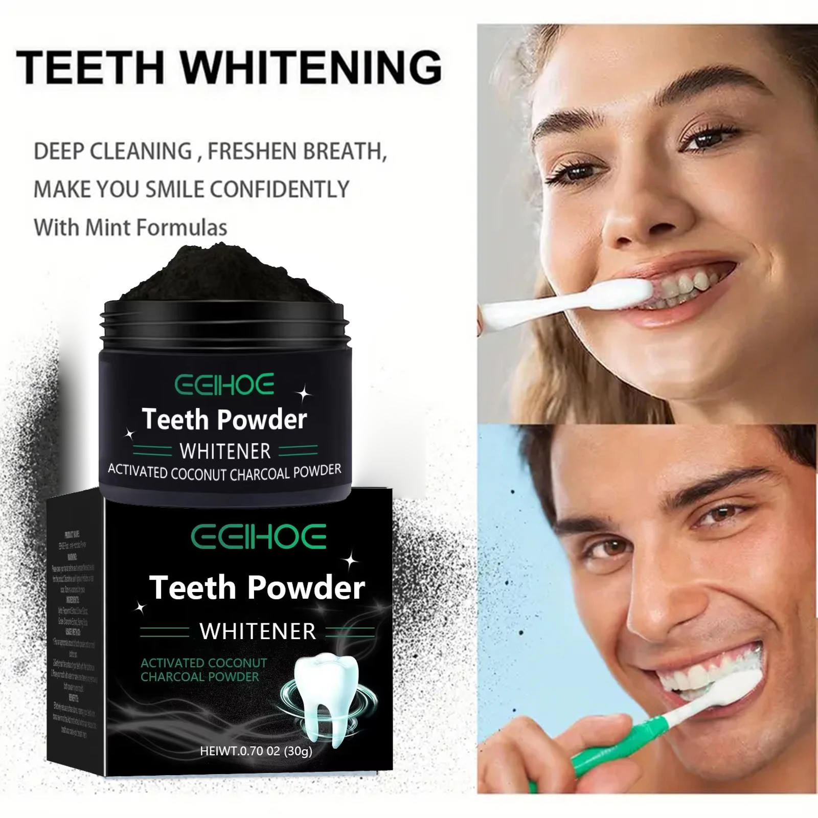 Teeth Brightening Whitening Po - огляд і ціна Teeth Paint Whitening