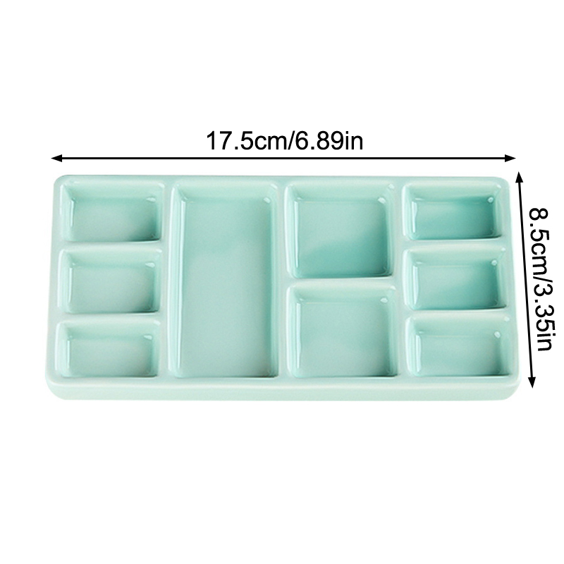 Ceramic Nail Art Palette White - огляд і ціна Teeth Whitening Gel For Trays