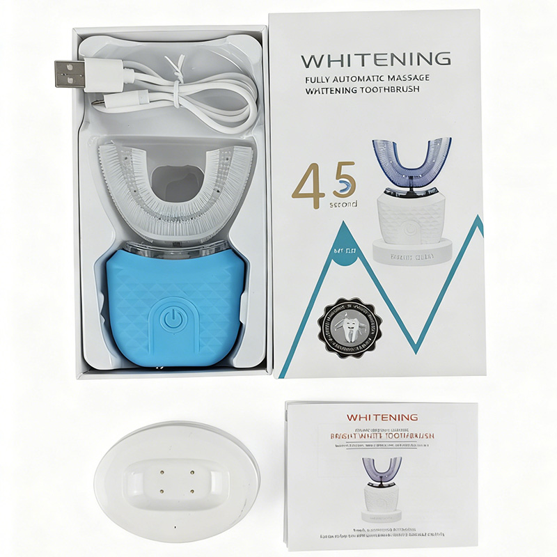 U-shaped automatic ultrasonic  - огляд і ціна Teeth Whitening Blue Light