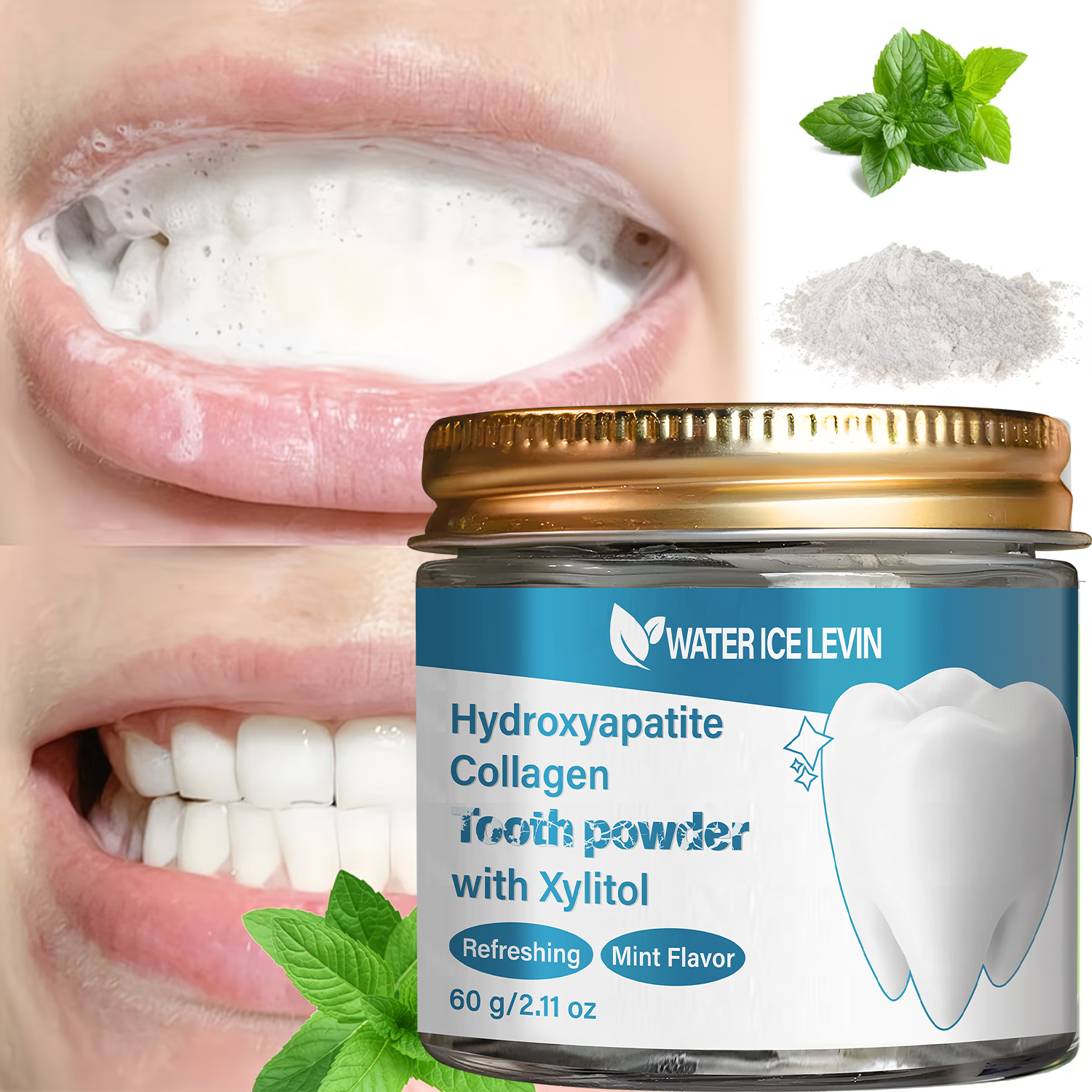 Hydroxyapatite & Collagen Toot - огляд і ціна Teeth Whitening Xylitol
