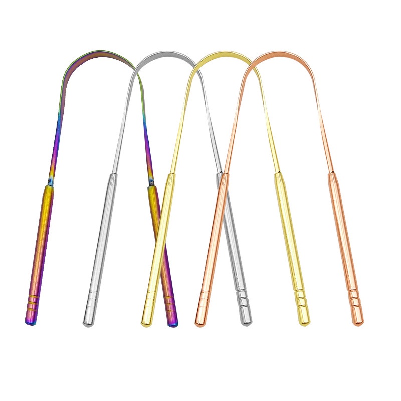 4Colors Stainless Steel Tongue - огляд і ціна Tongue Scraper Metal