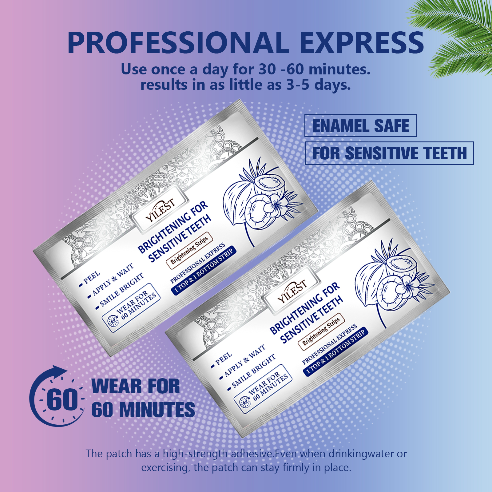 Teeth Whitening Strips 14pcs C - огляд і ціна Teeth Whitening/Bleaching