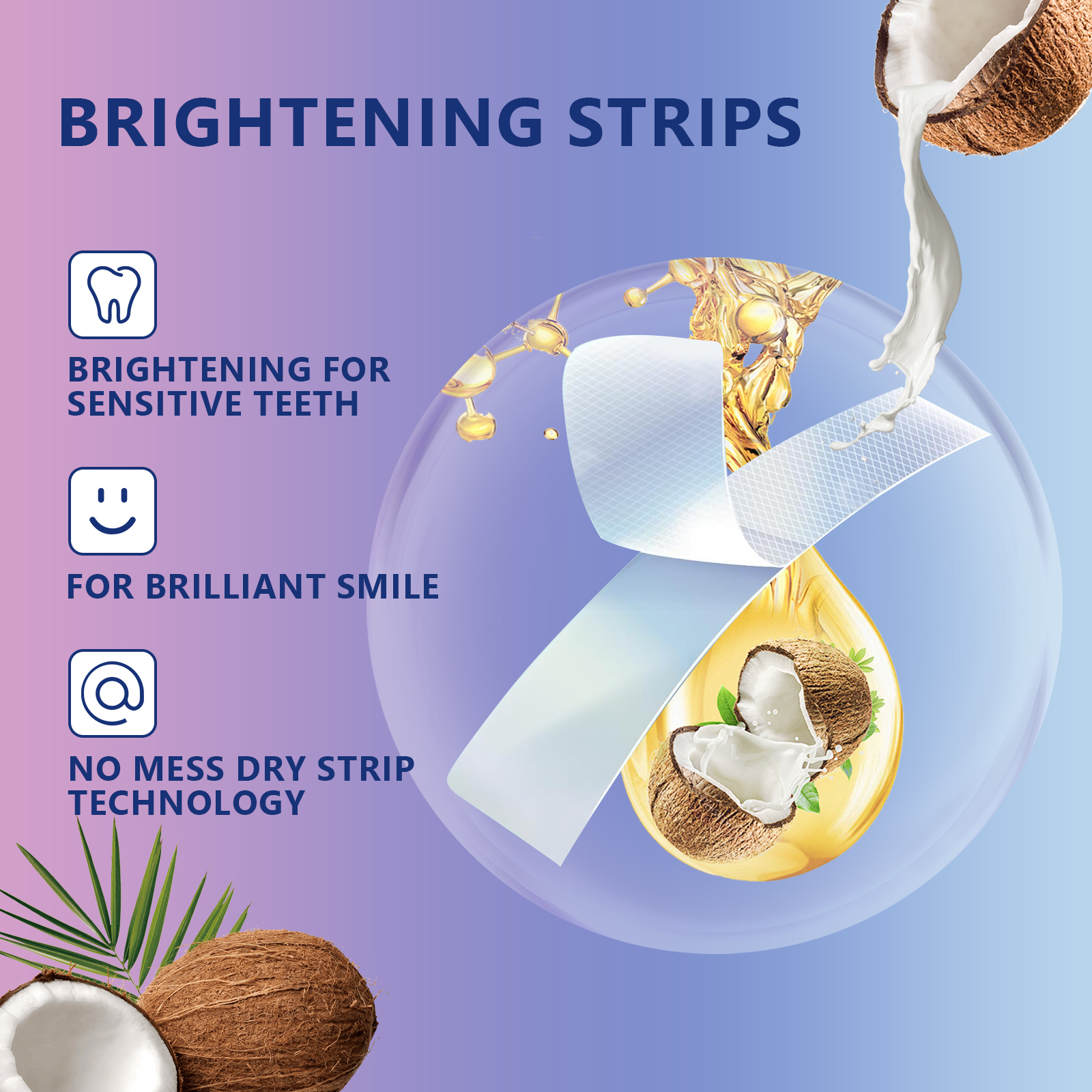 Teeth Whitening Strips 14pcs C - огляд і ціна Teeth Whitening/Bleaching