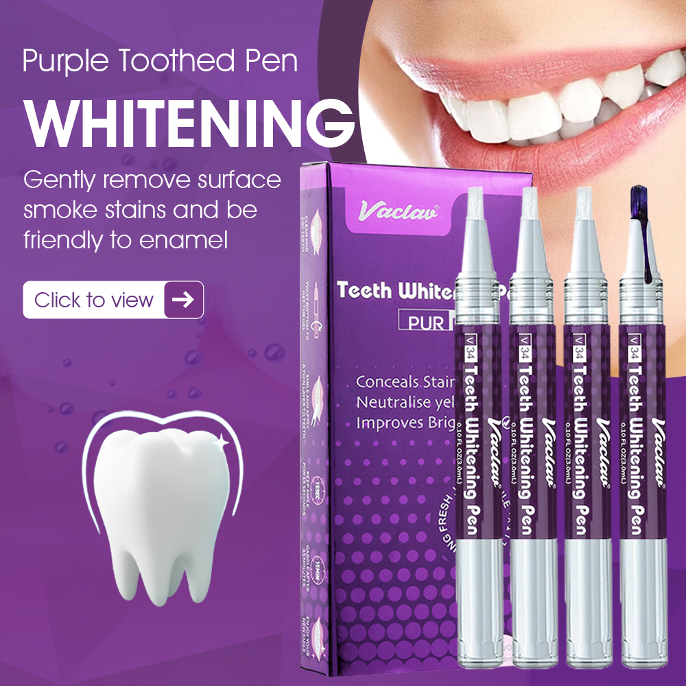 Vaclav V34 Purple teeth whiten - огляд і ціна Teeth Whitening Gel